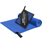Asciugamano in microfibra di alta qualità di alta qualità, 6 misure, ultra assorbente, ad asciugatura rapida, borsa portatile, palestra, yoga, spiaggia, campeggio, viaggi, leggero