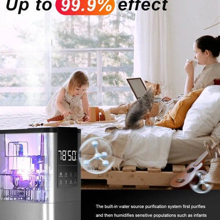 13L Nebbia Calda Umidificatore Ad Ultrasuoni Aria Muto Umidificatore Commerciale Supermercato Frutta Fresco-Mantenere Mist Maker Umidificatore UV 110 V-240 V