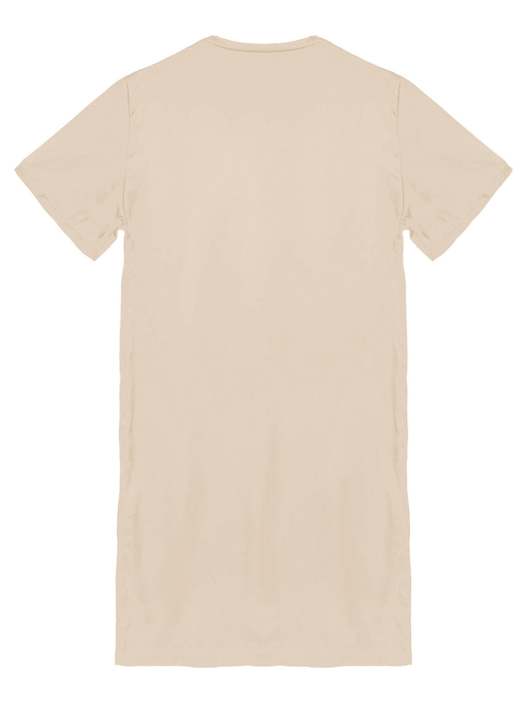 Donna uomo pigiama in raso di seta pigiameria maniche corte camicia da notte Kimono accappatoio abito da notte accappatoio camicia da notte estiva Homewear