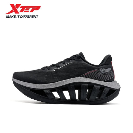 Xtep Light Boat MAX Scarpe da corsa leggere da uomo con rimbalzo e aumento dell'altezza, forza propulsiva più forte 874219110095