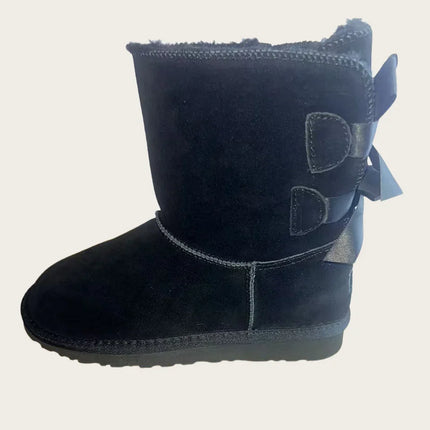 2026 Winter Women Snow Boots Super Mini Classics Real Sheepskin Wool Warm Low-cut Fur Shoes Slippers Man Short Boot Size 35-44