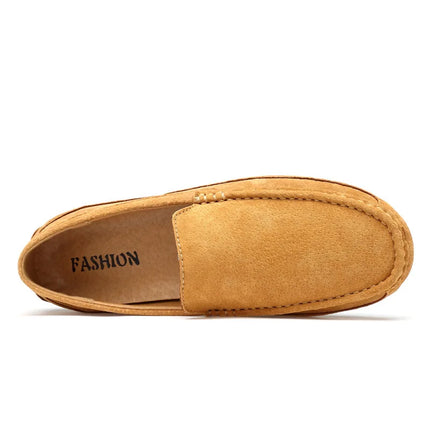 Mocassini da uomo in pelle scamosciata di lusso 2022 scarpe casual da uomo scarpe da barca fatte a mano da uomo Slipon scarpe da guida mocassini maschili Zapatos