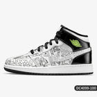 Scarpe da basket Nike Authentic Air Jordan1 Mid AJ1 alte GS DC4099-100 platinumshop
