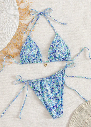 Costume da bagno donna micro bikini sexy 2026 Trend bikini perizoma in due pezzi Set costumi da bagno donna con lacci da spiaggia per costume da bagno donna PlatiNum