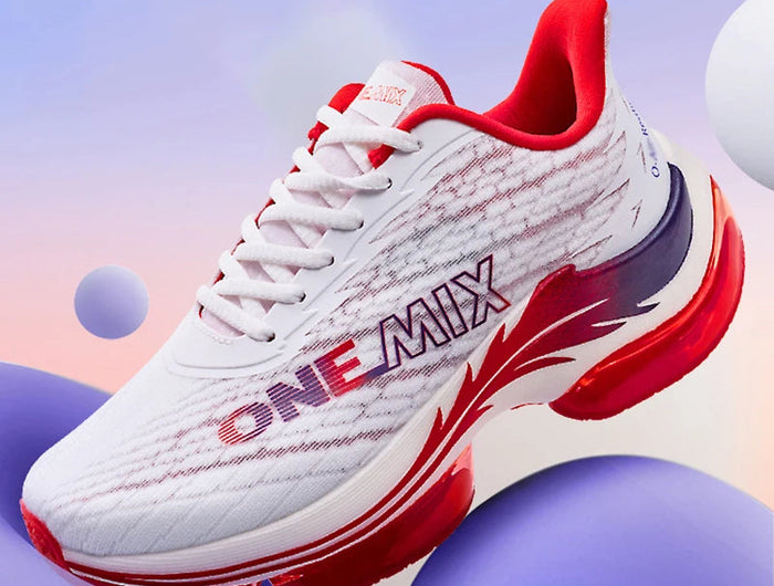 ONEMIX Scarpe da corsa con cuscino d'aria per donna Scarpe da ginnastica estive leggere con superficie in mesh traspirante Scarpe sportive per fitness all'aperto PlatiNum