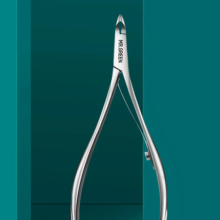 MR.GREEN Nail Cuticle Nipper Manicure Scissors Stainless Steel Dead Skin Remover Pusher Tool Trimmer