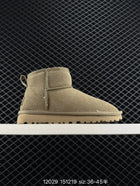 2026 HOT NEW mini boots wool women snow boots real sheepskin wool low-top warm fur shoes men and women winter short boots 36-44