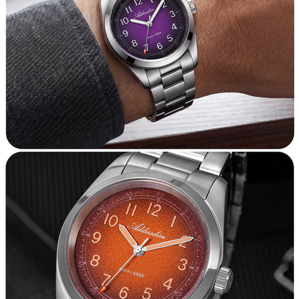 ADDIESDIVE Premium Men's Quartz Watch Super Luminous Sapphire Glass 100M Waterproof Stainless Steel Elegant Luxury Wristwatches