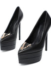 Black cowhide
