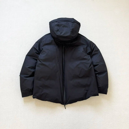 NANGA × EM Piumino termico con cappuccio impermeabile funzionale per esterni