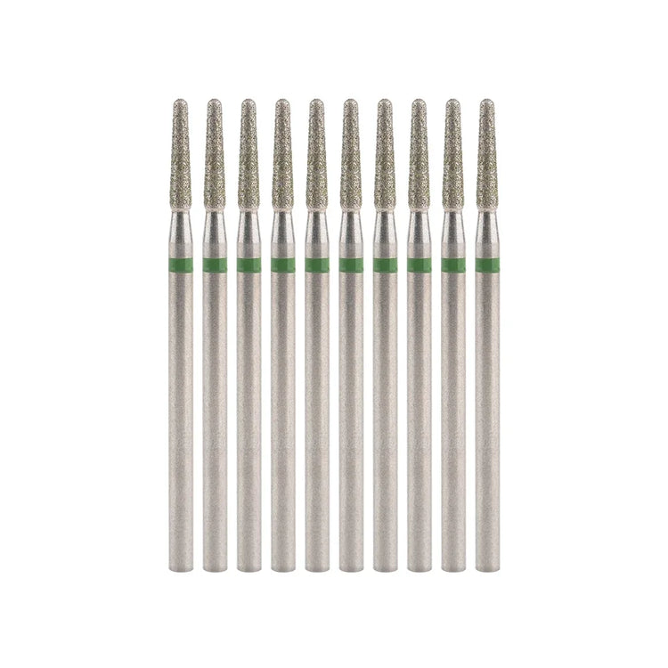10Pcs Diamond Milling Cutter For Manicure Electric Nail Drill Bits Accessory Pedicure Machine Nail File Gel Remover Tool uñas Accesorios Y Herramientas