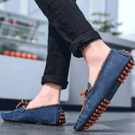 Scarpe casual da uomo Mocassini in pelle scamosciata Scarpe classiche in pelle Scarpe da guida morbide Mocassini di lusso Slip on caldi Scarpe da uomo Taglie forti 38-49