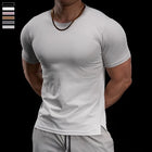 Abbigliamento da allenamento fitness da palestra da uomo T-shirt sportiva attillata a maniche corte
