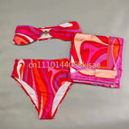 scarf swimsuit 4 / L