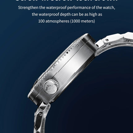ADDIESDIVE Men's Luxury Watch 1000m Diver's Watch Waterproof Luminous Sapphire Glass Reloj Hombre Automatic Mechanical Watches