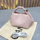 Borsa a tracolla/da spalla da donna in morbida pelle di alta qualità, con manico in corda intrecciata, elegante e casual per l'uso quotidiano.