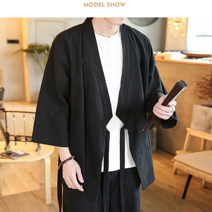 Camicie Kung Fu Stile Cinese, Abbigliamento Tradizionale Tai Chi, Completo Tang in Tinta Unita, Bluse Casual Comode in Cotone per Uomo