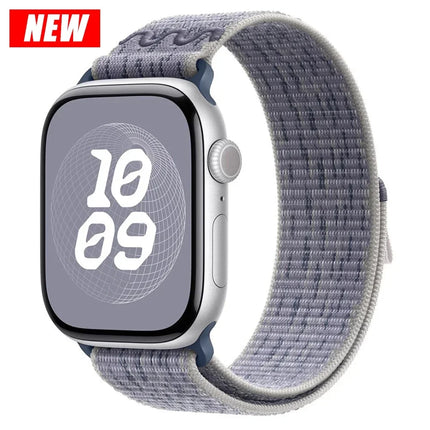 Cinturino in nylon per Apple Watch Ultra 3 49mm, bracciale iWatch 11 10 9 8 7 6 5 4 SE Sport NUOVO Design 42-46mm 45mm 44mm 41mm