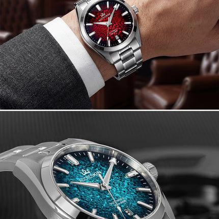 AddiesKin K003 Men's Automatic Watch BGW9 Super Luminous 10Bar Waterproof Sapphire Crystal 316L Stainless Steel Mechanical Watch
