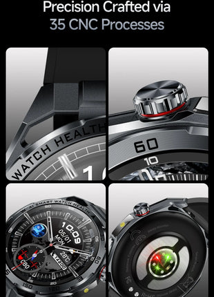 Nuovo Smartwatch 2026 con Analisi del Grasso Corporeo ECG+PPG, Acido Urico, Pressione Sanguigna, Ossigeno nel Sangue, Chiamate Bluetooth, Orologio Sportivo Intelligente per Uomini e Donne platinumshop
