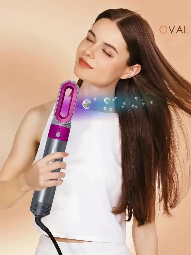 5 In 1 Multi Styler New Design Hair Dryer for Hair 5 in 1 Styler with Curling Barrel Hot Air Brush Styling Tool MultiStyler
