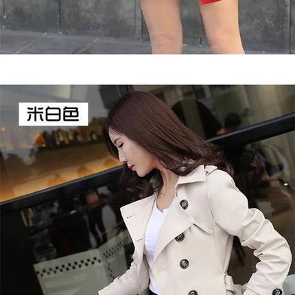 Xiaoxiangfeng Jacket Women2026Spring Autumn Winter New Fashion Windbreaker British Style Long Trench Coat Loose Female Outerwear