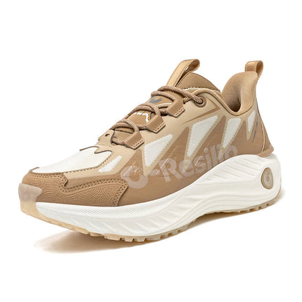 ONEMIX Scarpe casual da uomo autunno inverno Scarpe da trekking antiscivolo e resistenti all'usura con assorbimento degli urti morbido ed elastico PlatiNum