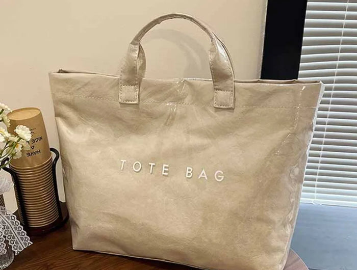 Transparent Waterproof PVC Bag, Summer Beach Bag, Printed Shoulder Bag, Sports Bags