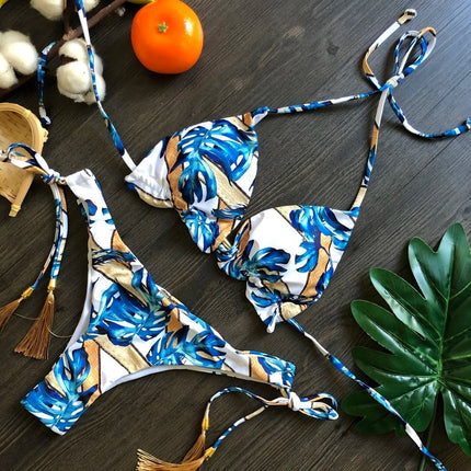 RUOTONGSEPT Bikini da Donna 2022 Nuovo Costume da Bagno Femminile Sexy Set Bikini Push-up per Nuoto e Bagno platinumshop