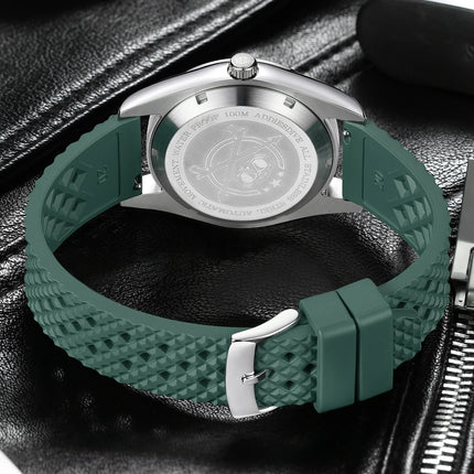 ADDIESDIVE Mechanical Men's Watch Classic Luxury Watch Super Bright Bubble Glass 100M Waterproof Men's Watch Gift
