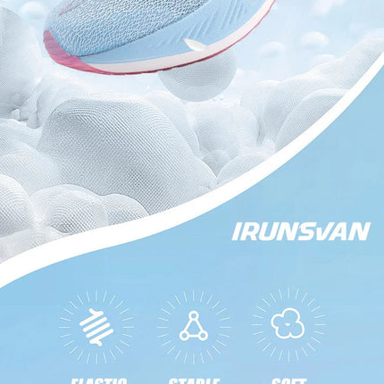 IRUNSVAN Christmas Limited Edition FullLength Carbon Plate Running Shoes TwoToneUnisex Ultrallightweight  Comfortable 24025 PlatiNum