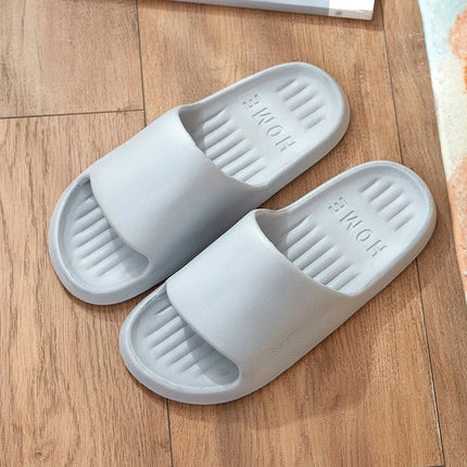 Pantofole morbide coppie casa pantofola all'aperto estate donna camera da letto fondo spesso scarpe sandali da spiaggia uomo infradito scarpe da doccia