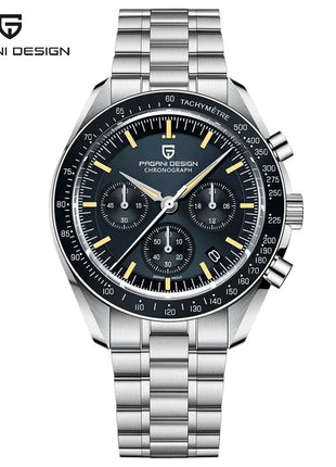 PAGANI DESIGN 2026 Nuovo CK2988 Orologio da Polso da Uomo al Quarzo di Lusso Retrò con Funzione Luna, Vetro Zaffiro e Cronografo di Precisione