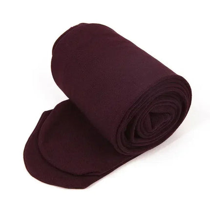 Women Winter Thicken Leggings Warm High Waist Solid Color Velvet for Female Thickened Velvet Pantyhose Stretchy Black Tights PlatiNum