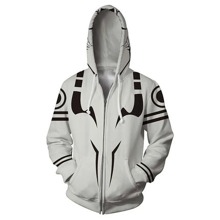 Anime Satoru Gojo 3D Digital Printing Men/Women Autumn Japanese Anime Hoodies Sweatshirt Harajuku Jacket Coat Cosplay Costume