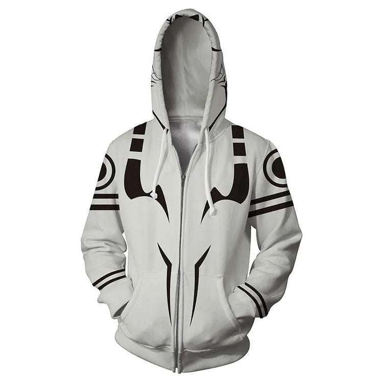 Anime Satoru Gojo 3D Digital Printing Men/Women Autumn Japanese Anime Hoodies Sweatshirt Harajuku Jacket Coat Cosplay Costume