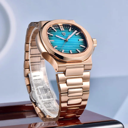 Nuovo Orologio da Uomo PAGANI DESIGN Sport Elegance 2026 con Movimento ST16, Impermeabile, Meccanico, in Acciaio 316L, Lussuoso e Luminoso