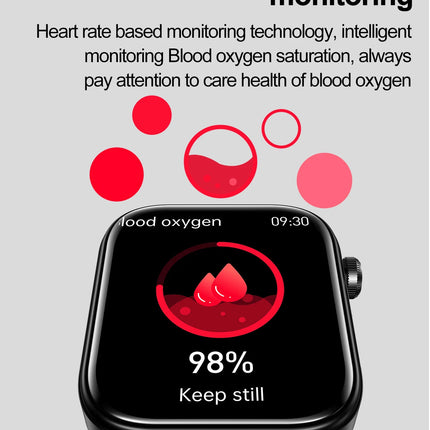 Nuovo 2025 Smartwatch per XIAOM1 con ECG+PPG, Monitoraggio Grasso Sanguigno e Acido Urico, Frequenza Cardiaca, Pressione Sanguigna, Chiamate Bluetooth per Uomini e Donne platinumshop