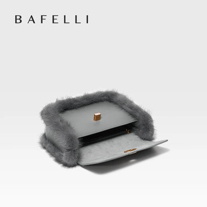 BAFELLI 2025 NUOVI BORSE DA DONNA MODA TENDITURA PELLE IN PELLE GENUINE MARCA DI LUSSO ORIGINALE DESIGNER Borsa a tracolla con tracolla