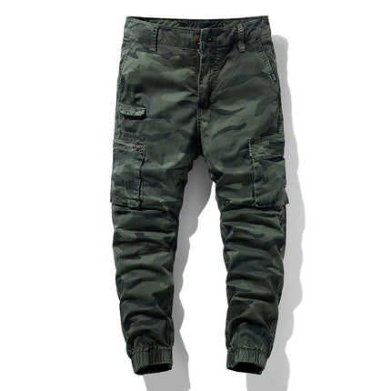 Spring Autumn Men Cargo Camouflage Pants Men Cotton Casual Breeche Bermuda Beach Jogger Pants Mens Trousers Male Dropshipping