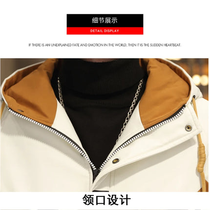 Two-Piece Men's Sets New 2026 Spring Autumn Sportswear Hooded Jacket And Long Pants Casual Loose Coat&Jogger Tracksuits Clothing