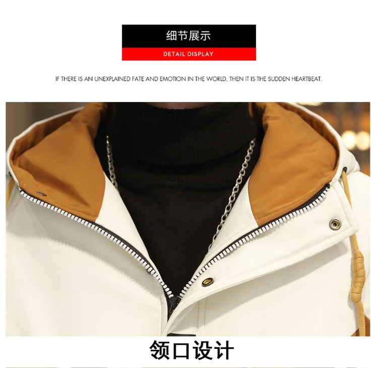 Two-Piece Men's Sets New 2026 Spring Autumn Sportswear Hooded Jacket And Long Pants Casual Loose Coat&Jogger Tracksuits Clothing