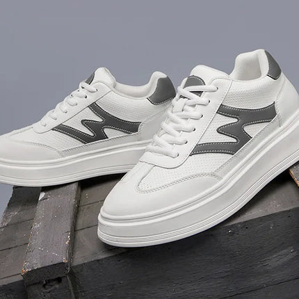 Hot selling Breathable Thick soled Trendy waterproof Durable Casual height increasing shoes Increase by 6 centimeters