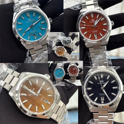 AddiesKIN K010 Turquoise Dial Automatic Mechanical Watch 20Bar Waterproof Sapphire Glass 9015 Movement BGW9 Luminous Men's Watch