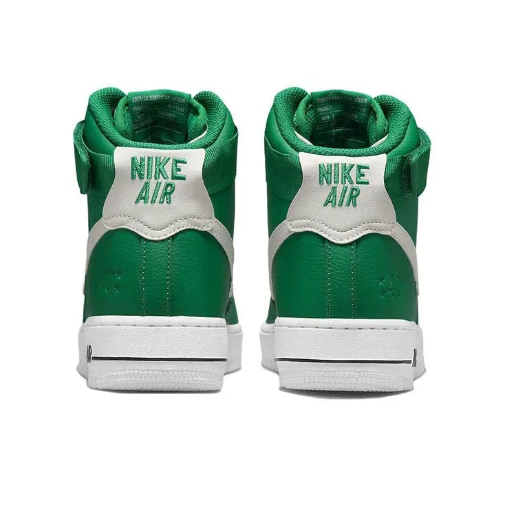 Nike Air Force 1 Skate Shoes Women's High-top Green/White DQ7584-300