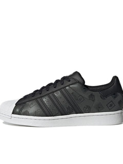 Adidas Originals SUPERSTAR Skateboard Shoes Unisex Low Top Carbon Black/White GX8412