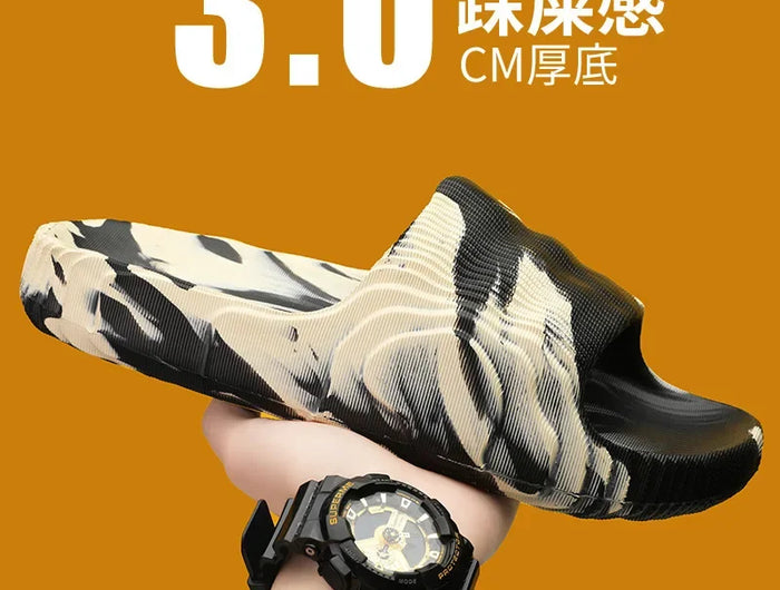 Pantofole da soggiorno Walk Around Home Pantofole da uomo originali per uomo Scarpe diapositive Sandali estivi da uomo Infradito Pantofola da casa