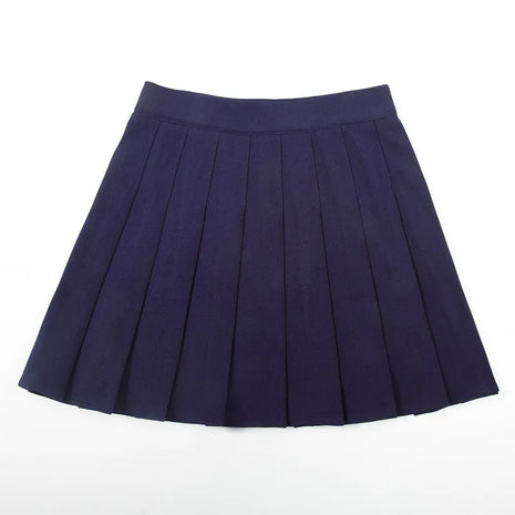 Senza pantaloncini Gonne da donna Vita alta A-Line Gonna a pieghe da donna Moda estiva Donna Mini Harajuku Ladies Short