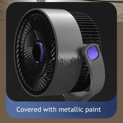 Ventilatore da Terra 220V con Telecomando, Versione Aggiornata, a Frequenza Variabile, Oscillante