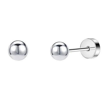 2 pz/set In Acciaio Inox Cuore Luna Earbone Della Vite Della Vite Della Sfera Orecchini con perno per Le Donne di Modo Dell'orecchio Trago Cartilagine Body Piercing platinumshop